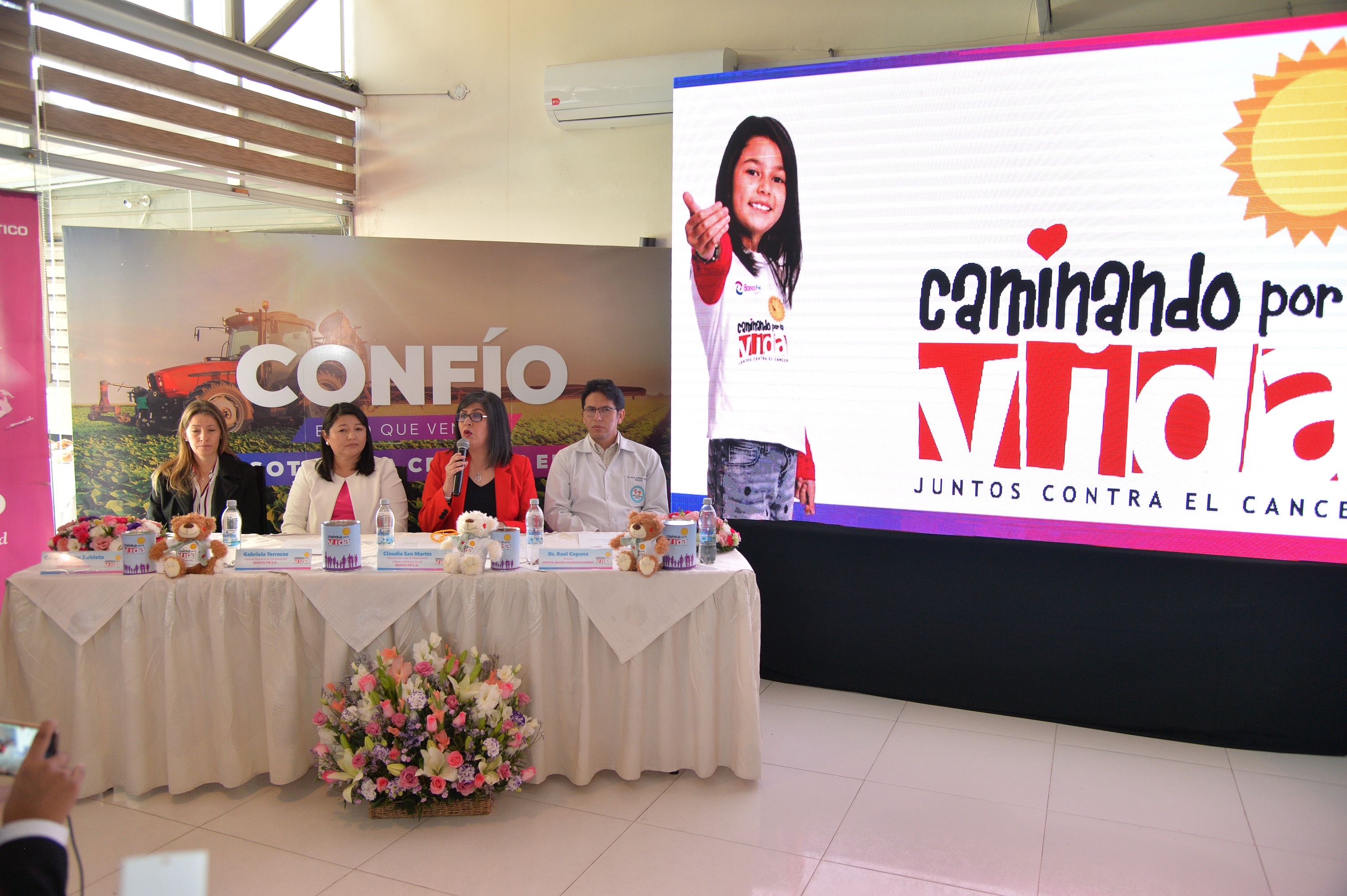 “Caminando por la Vida” en Cochabamba recaudará fondos para la atención de niñas y niños con cáncer